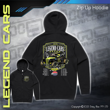 Load image into Gallery viewer, Zip Up Hoodie -  Legend Cars Title 2023
