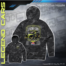 Load image into Gallery viewer, Camo Hoodie - Legend Cars Title 2023
