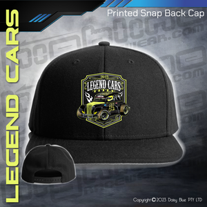 Printed Snap Back CAP - Legend Cars Title 2023