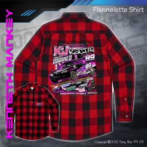 Flannelette Shirt - Kenneth Mankey 2023