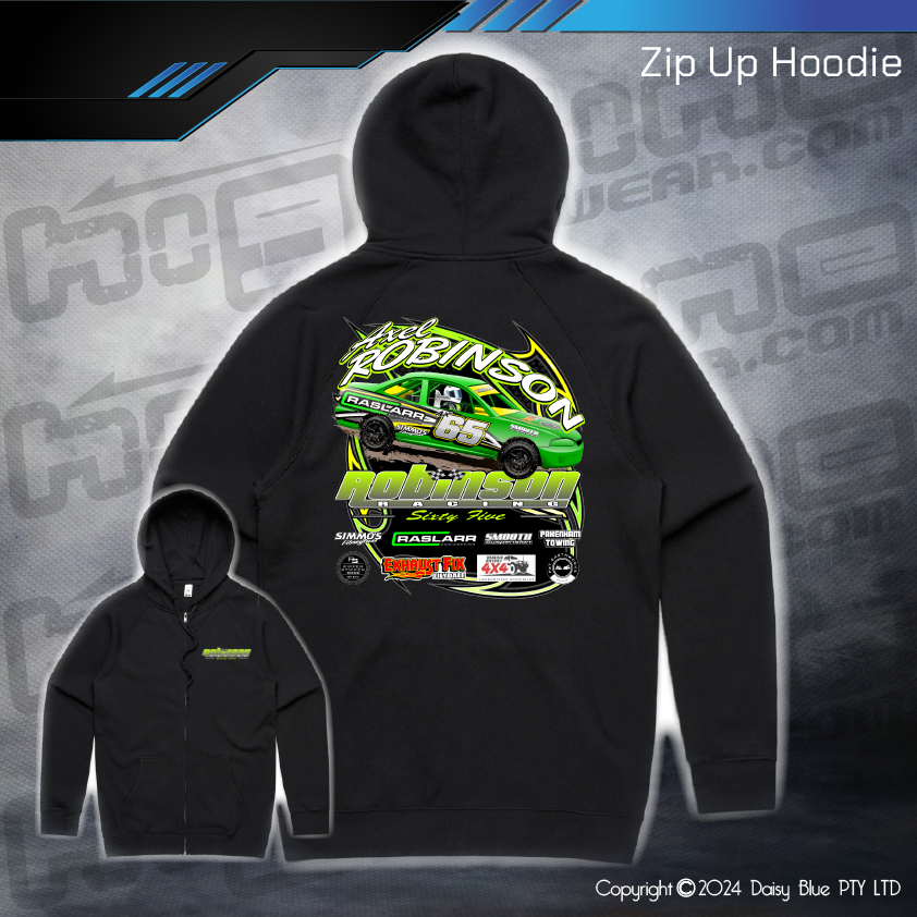 Zip Up Hoodie -  Axel Robinson