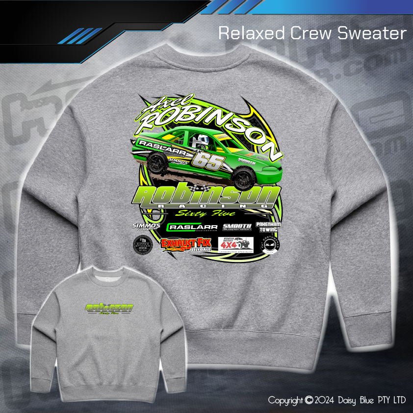 Relaxed Crew Sweater - Axel Robinson