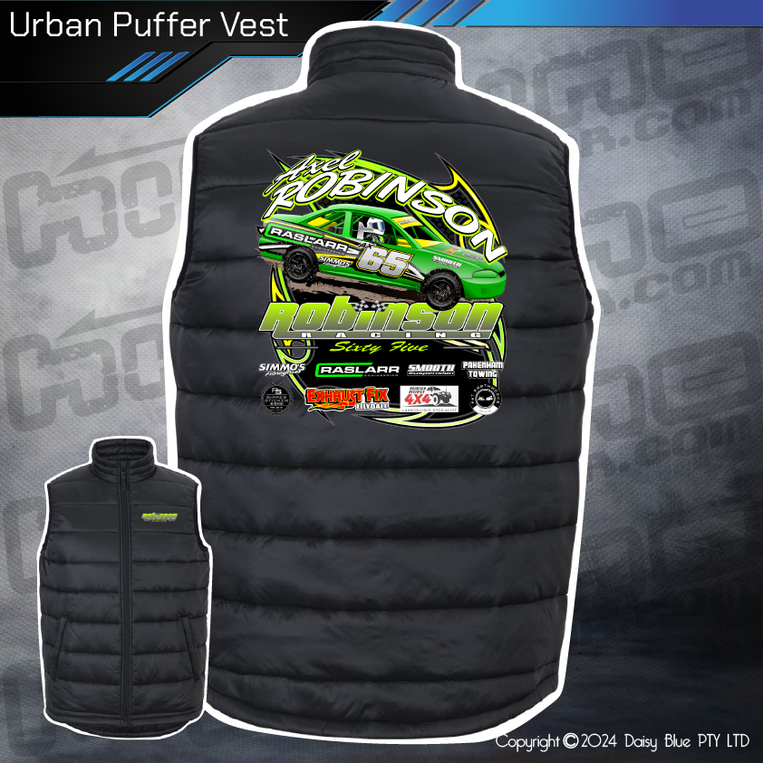 Puffer Vest - Axel Robinson – Highline Racewear