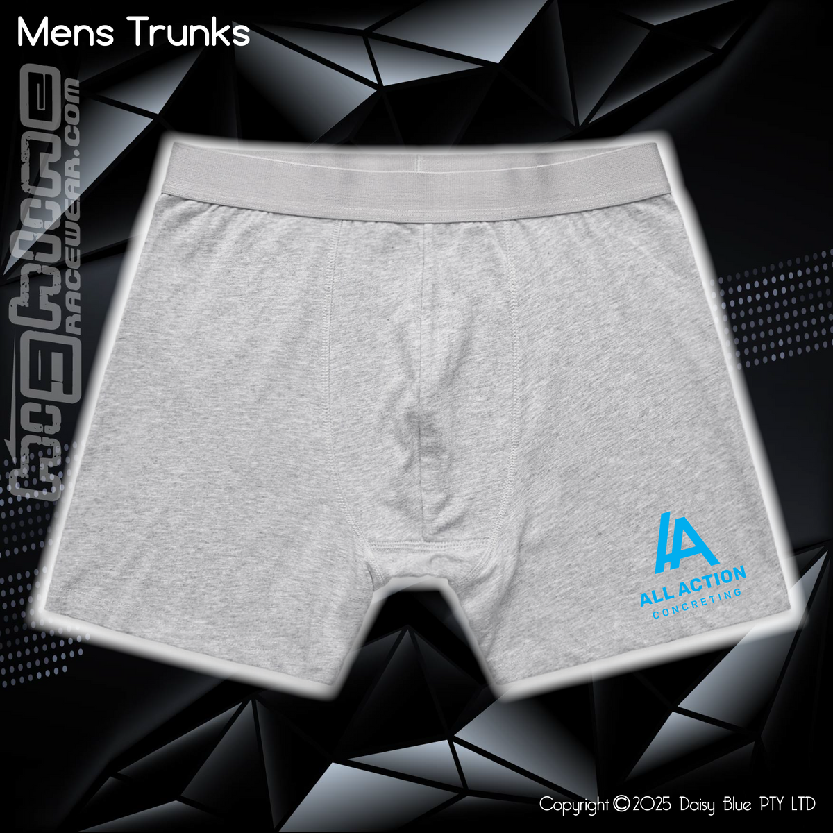 Mens Trunks - All Action Concreting – Highline Racewear