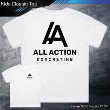 Load image into Gallery viewer, Kids  Classic Tee - All Action Concreting
