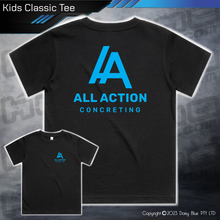 Load image into Gallery viewer, Kids  Classic Tee - All Action Concreting
