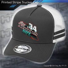 Load image into Gallery viewer, STRIPE Trucker Cap - Jay Nicolaisen
