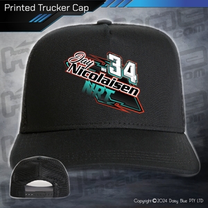 Printed Trucker Cap - Jay Nicolaisen