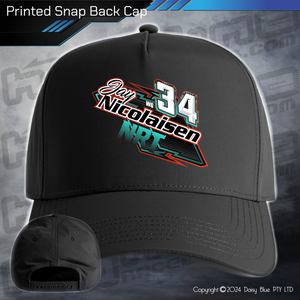 Printed Snap Back CAP - Jay Nicolaisen
