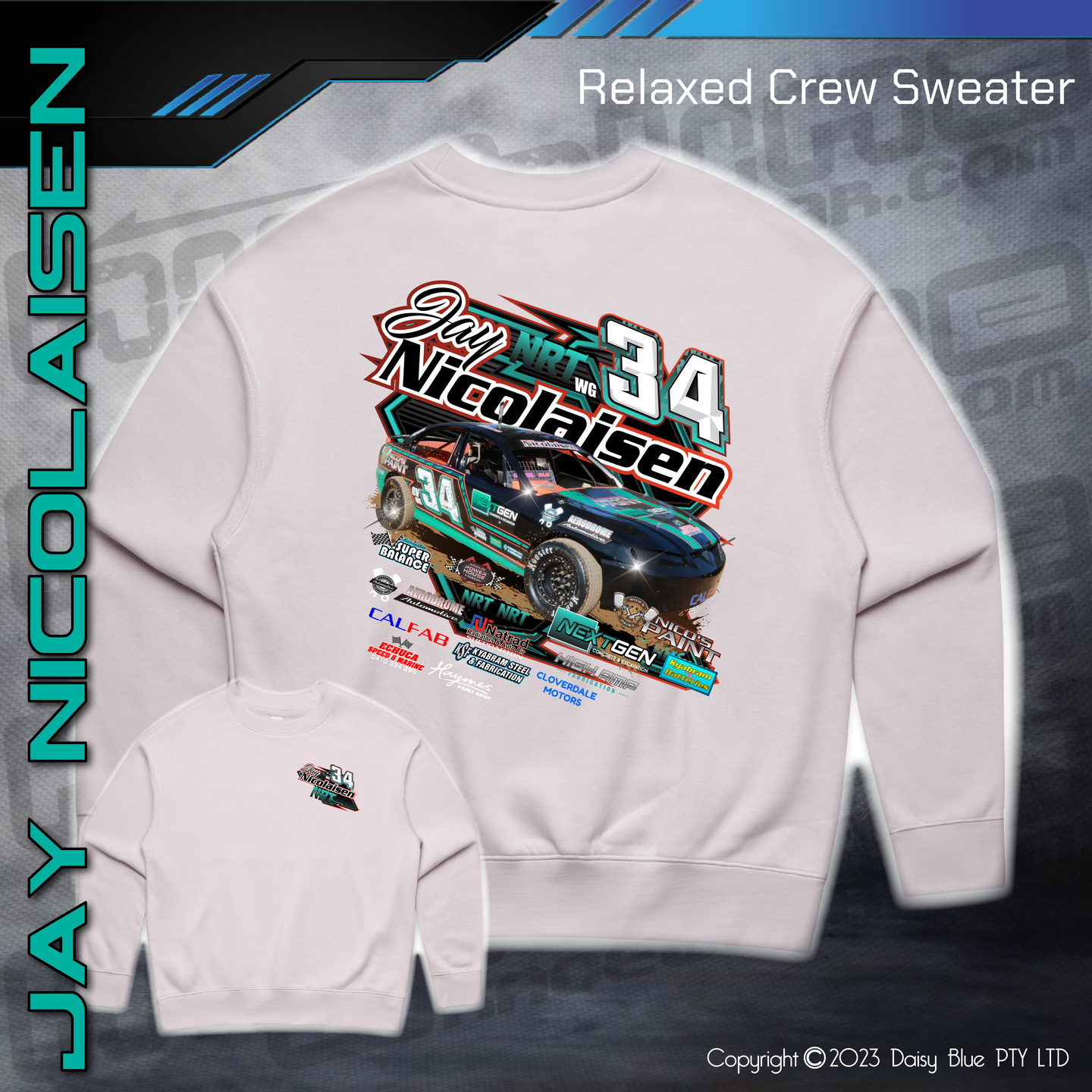 Relaxed Crew Sweater -  Jay Nicolaisen