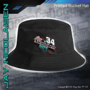 Printed Bucket Hat - Jay Nicolaisen