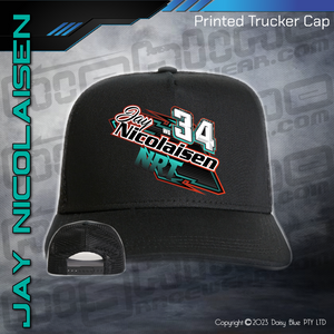 Printed Trucker Cap - Jay Nicolaisen