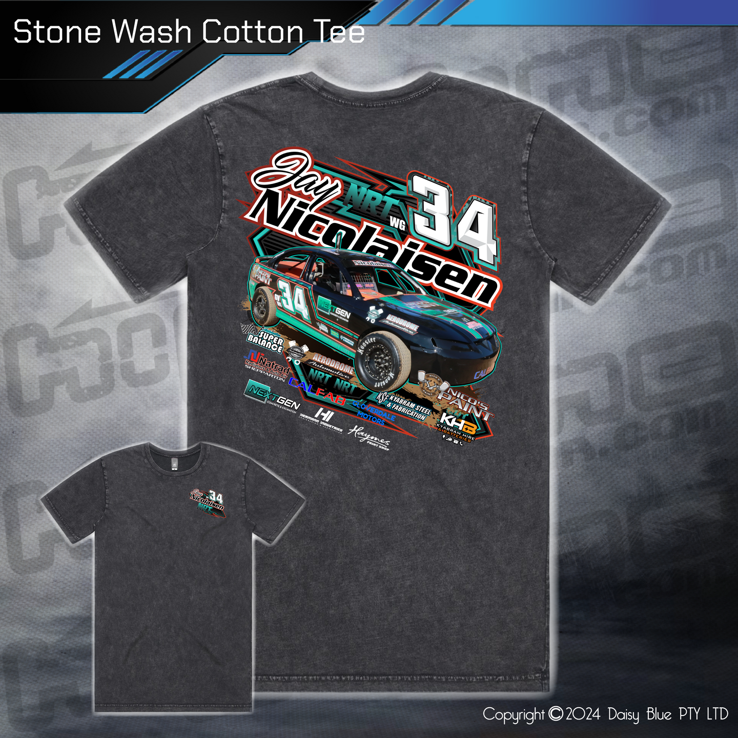 Stonewash Tee - Jay Nicolaisen
