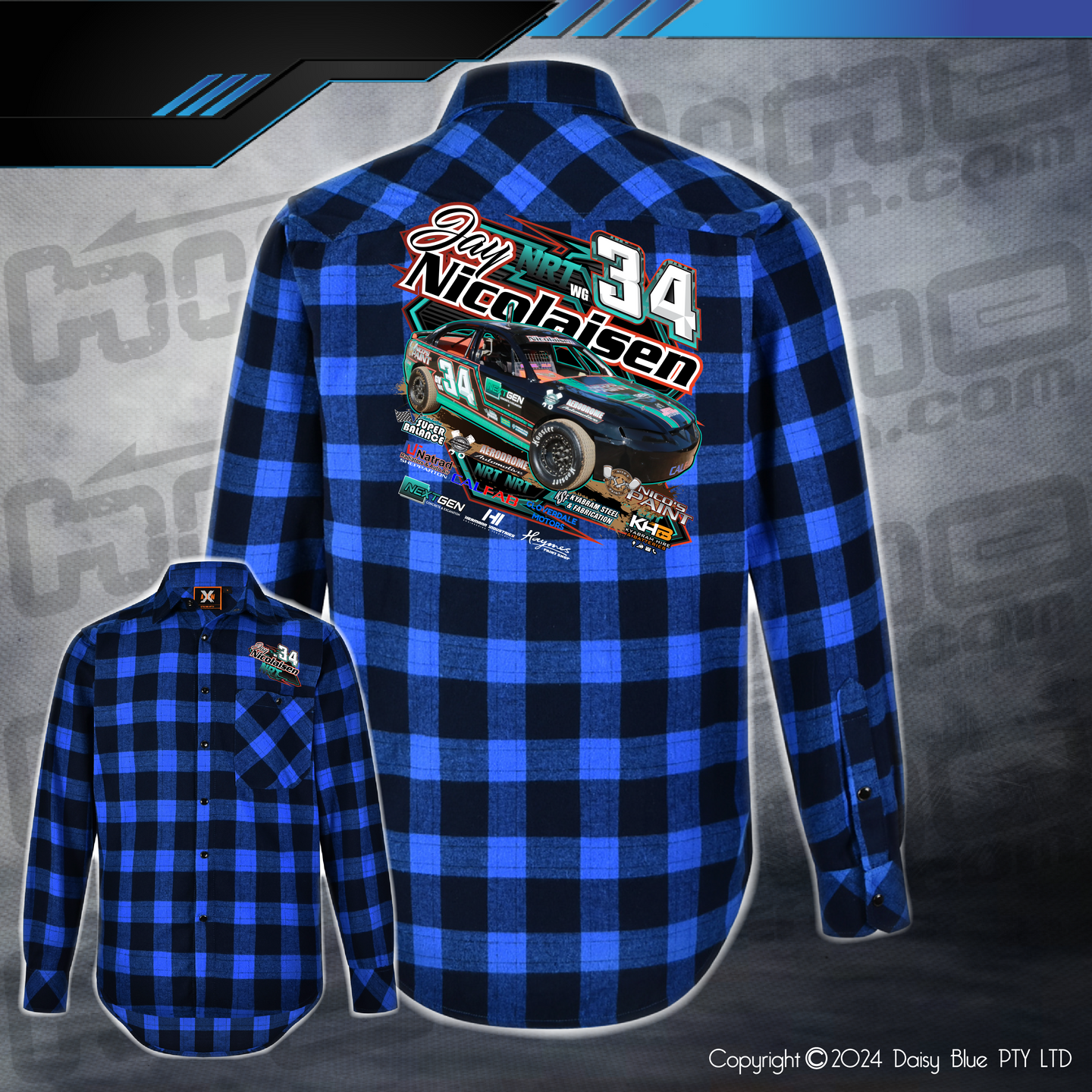 Flannelette Shirt - Jay Nicolaisen