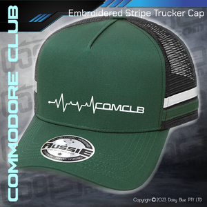STRIPE Trucker Cap - CC Heartbeat