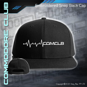 Embroidered Snap Back CAP - CC Heartbeat