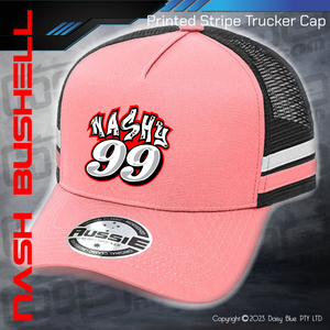 STRIPE Trucker Cap - NASH BUSHELL