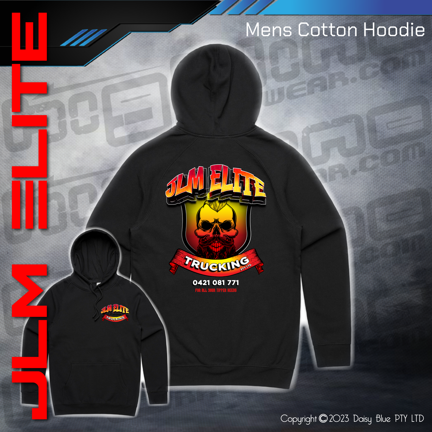 Hoodie - JLM Elite Trucking