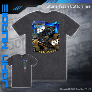Stonewash Tee - Murdie Motorsport