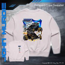 Load image into Gallery viewer, Relaxed Crew Sweater - Murdie Motorsport
