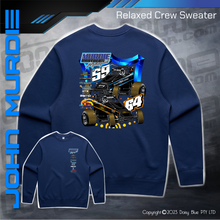 Load image into Gallery viewer, Relaxed Crew Sweater - Murdie Motorsport
