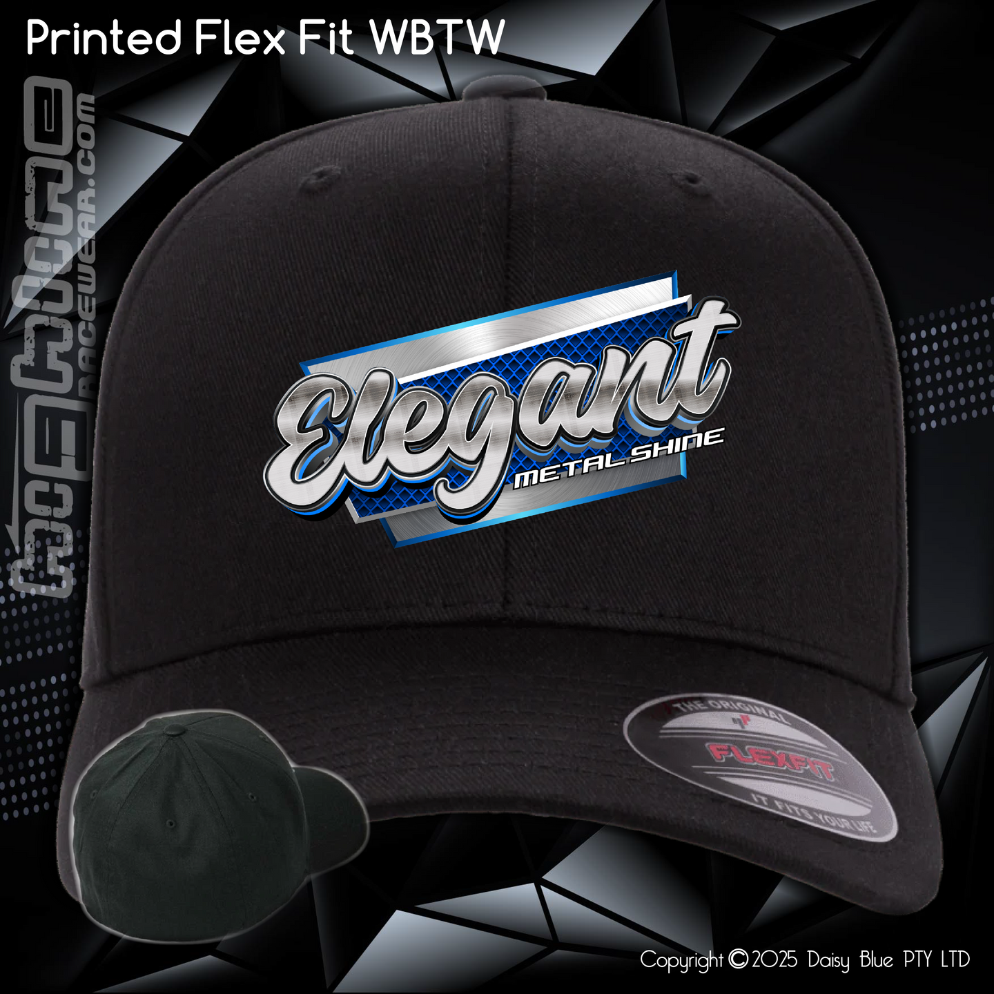 FLEX FIT CAP - Elegant Metal Shine