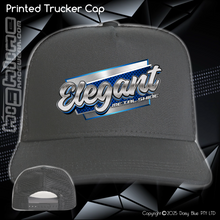 Load image into Gallery viewer, Printed Trucker Cap - Elegant Metal Shine
