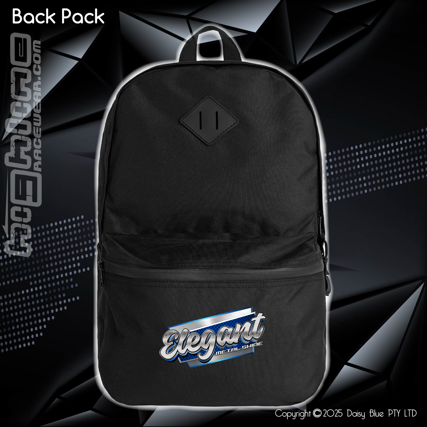 Back Pack - Elegant Metal Shine