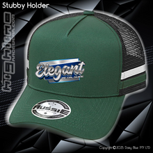 Load image into Gallery viewer, STRIPE Trucker Cap - Elegant Metal Shine
