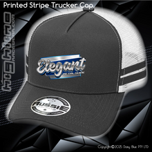 Load image into Gallery viewer, STRIPE Trucker Cap - Elegant Metal Shine
