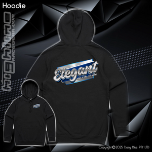 Hoodie - Elegant Metal Shine