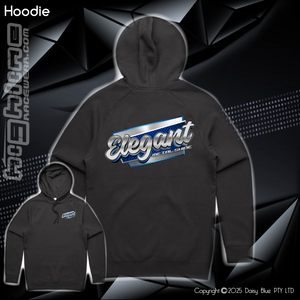 Hoodie - Elegant Metal Shine