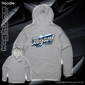 Hoodie - Elegant Metal Shine