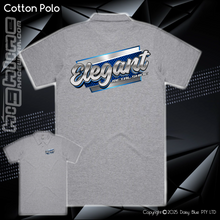 Load image into Gallery viewer, Cotton Polo - Elegant Metal Shine

