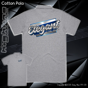 Cotton Polo - Elegant Metal Shine
