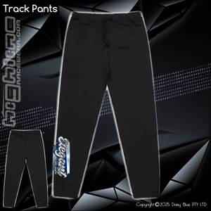 Track Pants - Elegant Metal Shine