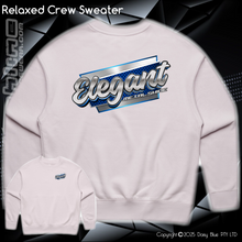 Load image into Gallery viewer, Relaxed Crew Sweater - Elegant Metal Shine
