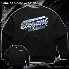 Load image into Gallery viewer, Relaxed Crew Sweater - Elegant Metal Shine
