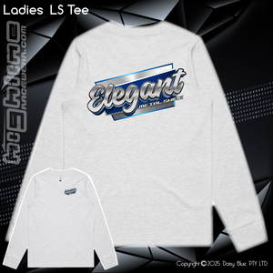 Long Sleeve Tee - Elegant Metal Shine