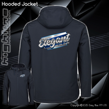 Load image into Gallery viewer, Hooded Jacket - Elegant Metal Shine
