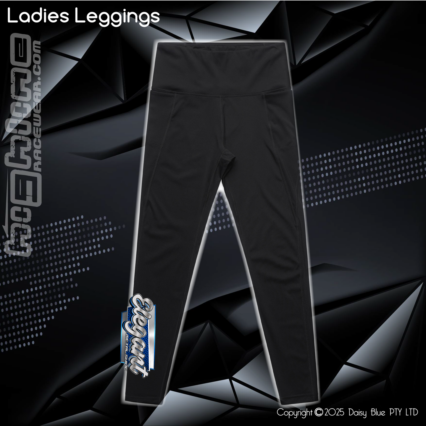 Leggings -  Elegant Metal Shine