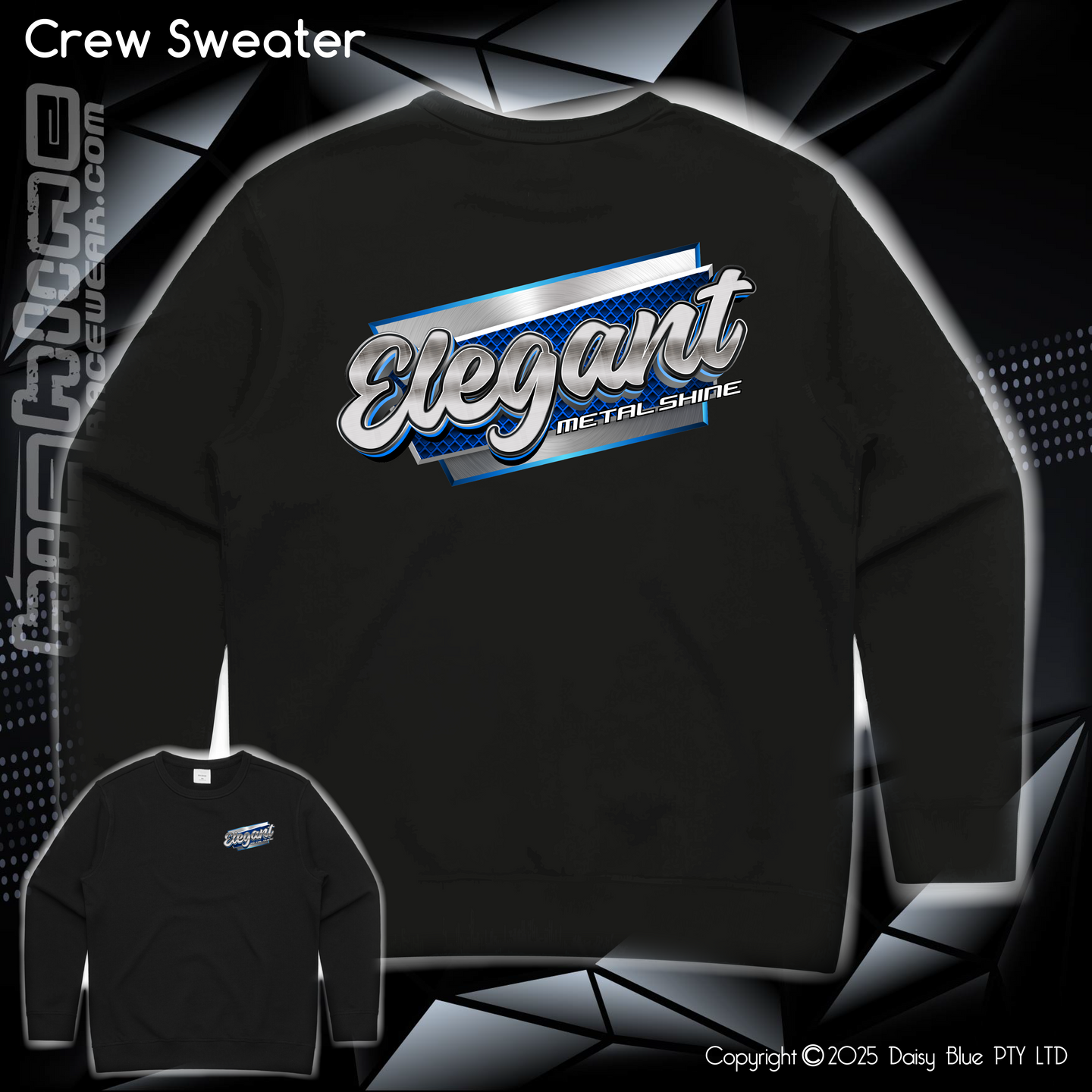 Crew Sweater - Elegant Metal Shine