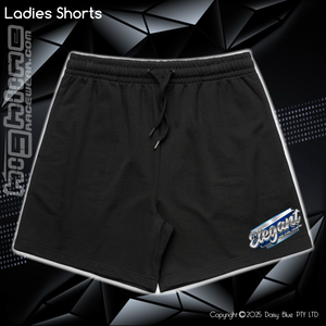 Track Shorts - Elegant Metal Shine