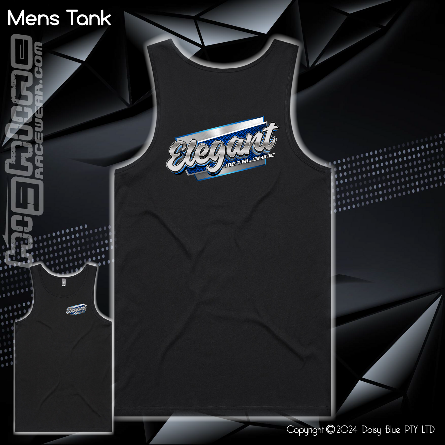 Mens/Kids Tank - Elegant Metal Shine