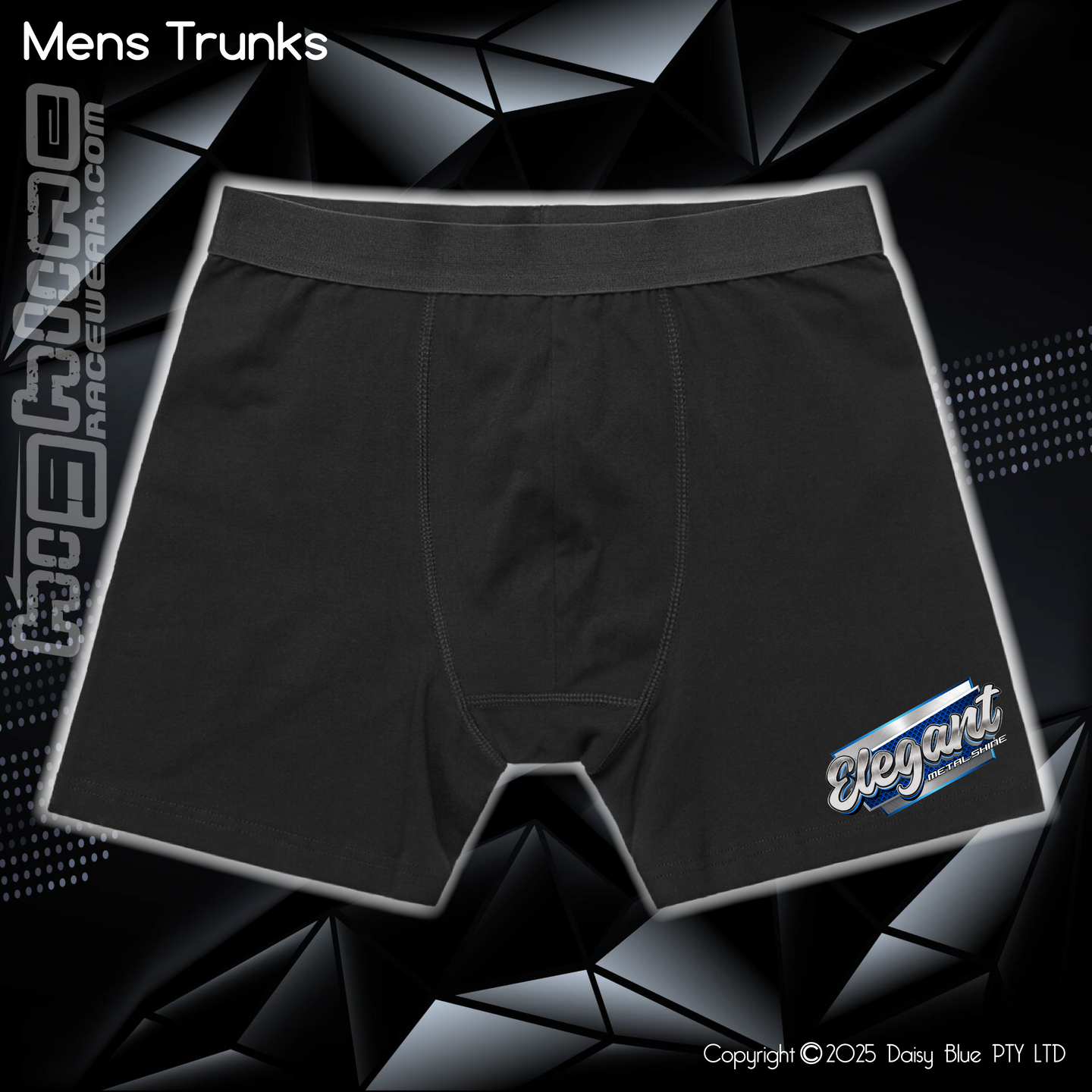 Mens Trunks - Elegant Metal Shine