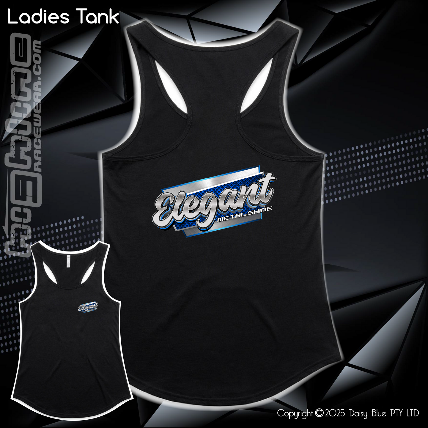 Ladies Tank - Elegant Metal Shine