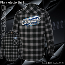 Load image into Gallery viewer, Flannelette Shirt - Elegant Metal Shine
