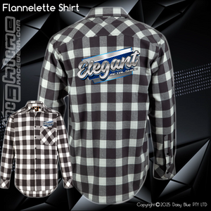 Flannelette Shirt - Elegant Metal Shine