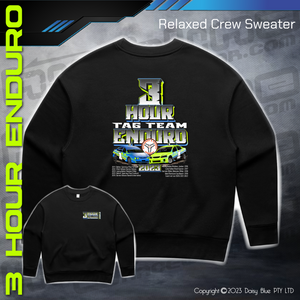 Relaxed Crew Sweater - 3 HOUR ENDURO 2023