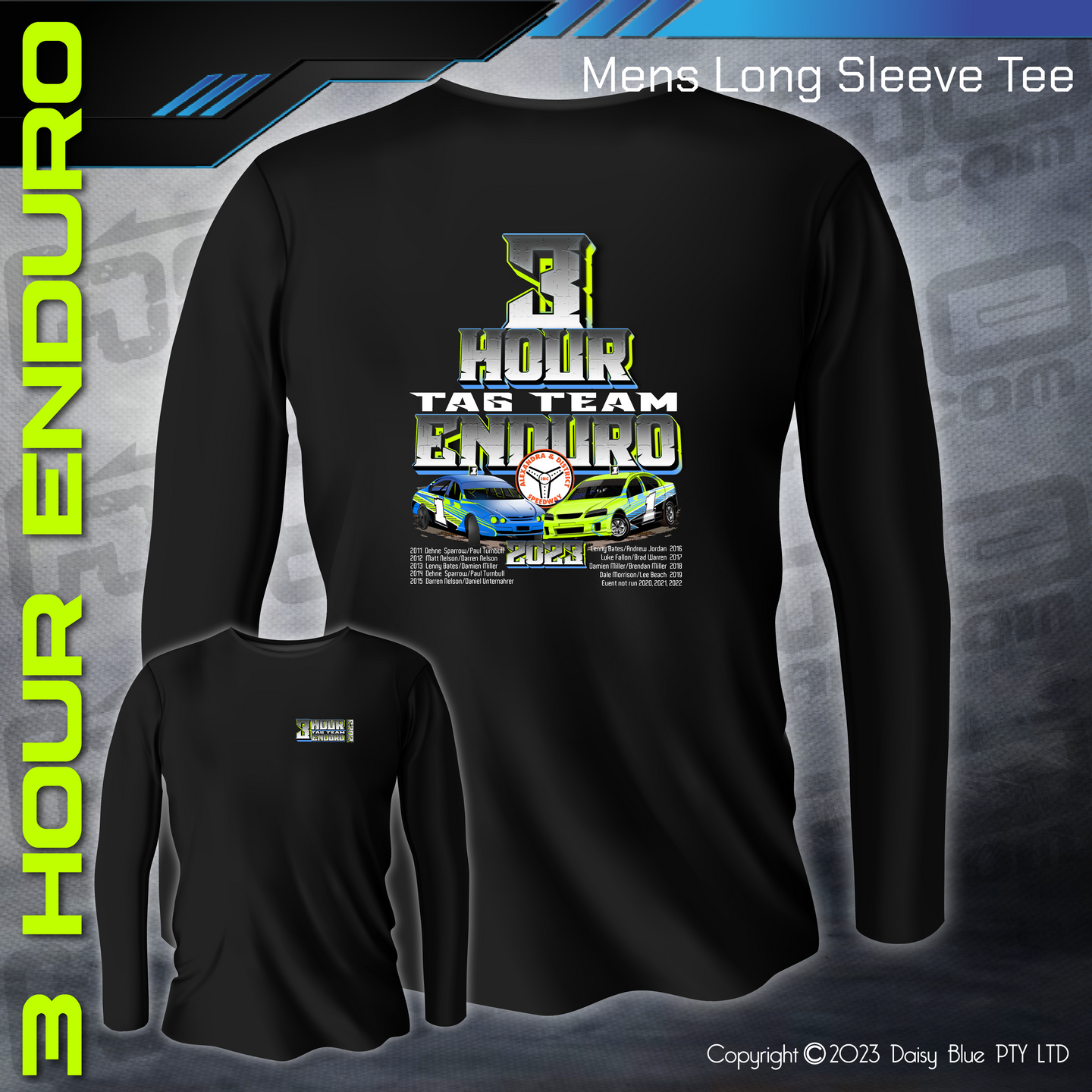 Long Sleeve Tee -  3 HOUR ENDURO 2023